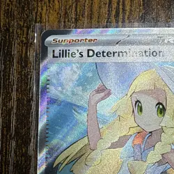 Lillie's Determination 169/132 Mega Evolutions Near Mint Pokemon Card - Image 2