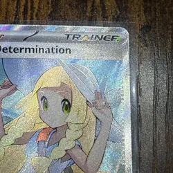 Lillie's Determination 169/132 Mega Evolutions Near Mint Pokemon Card - Image 3