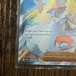 Lillie's Determination 169/132 Mega Evolutions Near Mint Pokemon Card - Image 5