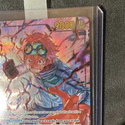 Bandai One Piece Card Game Koby OP11-119 SEC A Fist of Divine Speed Alt Art Holo - Image 4