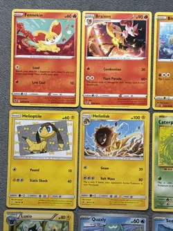 Pokemon Cards Lot Fennekin Rare Barbaracle Butterfree Caterpie Team Rocket Muk + - Image 2