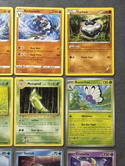 Pokemon Cards Lot Fennekin Rare Barbaracle Butterfree Caterpie Team Rocket Muk + - Image 4