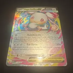 Pokemon Mega Audino GX Full Art Holo Double Rare 172/217 270 HP 20+ TCG Card - Image 1