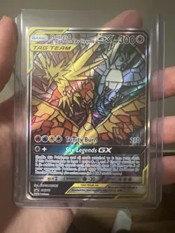 Moltres & Zapdos & Articuno GX Tag Team 4-Card Set Bundle #44 #66 #69 SM210 - Image 3