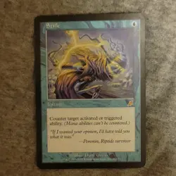 Magic: The Gathering Stifle Scourge Blue Instant Card 52/143 - Image 1