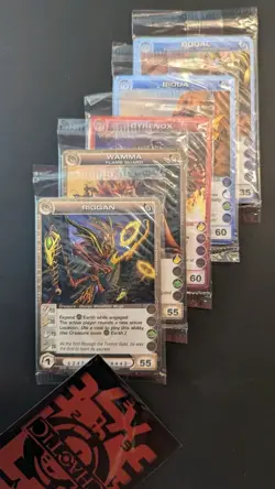 Chaotic Fire And Stone 3 Card Promo Lot Of 30x Sealed Packs - Image 1