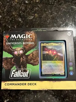 Universes Beyond: Fallout Commander Deck - Mutant Menace MTG Brand New Sealed 195166228532 - Image 1