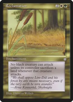 Reclamation NM/M Ice Age Multicolor Enchantment Mtg Magic English Regular - Image 1
