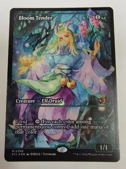 Magic The Gathering: Bloom Tender (Showcase) Lorwyn Eclipsed Foil - Image 1