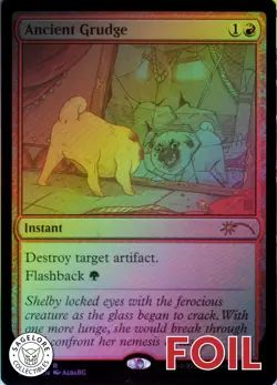 MTG Ancient Grudge (98) | NM Foil | Secret Lair Every Dog Has Its Day {SLD} - Image 1