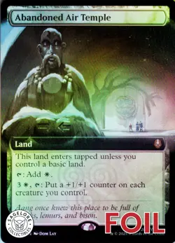 MTG Abandoned Air Temple (Extended) (386) | NM Foil | Avatar {TLA} - Image 1