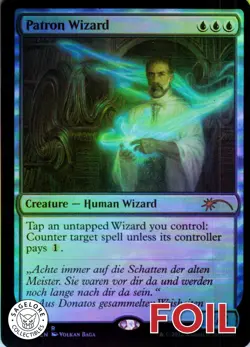 MTG Patron Wizard (1002) | NM Foil | Secret Lair Volkan Baga {SLD} - Image 1