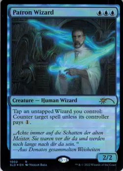 MTG Patron Wizard (1002) | NM Foil | Secret Lair Volkan Baga {SLD} - Image 2