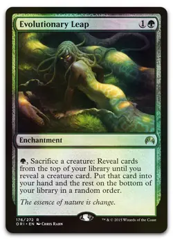 Evolutionary Leap #176 (Foil) (NM) Magic Origins ORI Magic MTG - Image 1