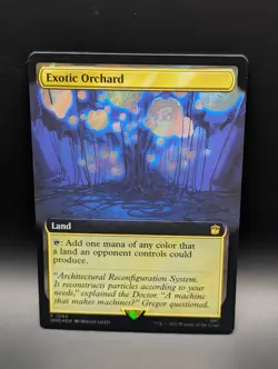 MTG - Exotic Orchard - SURGE FOIL EXTENDED ART - Land - WHO 1084 - Rare - NM - Image 1