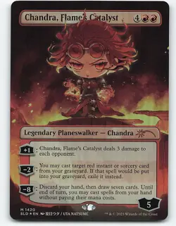 Chandra, Flame's Catalyst (Rainbow Foil) #1420 Secret Lair Drop Series - Image 1
