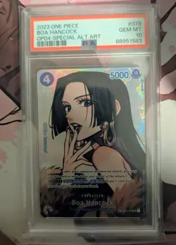 Boa Hancock English (SP) OP01-078 Kingdoms of Intrigue PSA 10 - Image 1