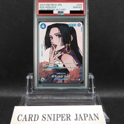 PSA10 ONE PIECE Card Game Boa Hancock SR OP01-078 SP Kingdoms of Intrigue - Image 1