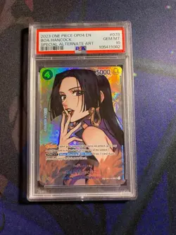Boa Hancock English (SP) OP01-078 Kingdoms of Intrigue PSA 10 - Image 1