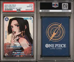 Boa Hancock English (SP) OP01-078 Kingdoms of Intrigue PSA 10 - Image 2
