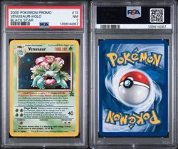 2000 POKEMON PROMO BLACK STAR 13 VENUSAUR-HOLO - PSA 7 - Image 3