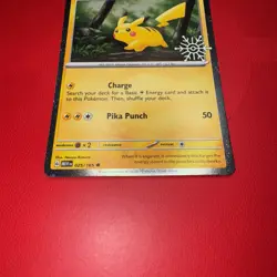 Pikachu 25/165 (Holiday Calendar) Stamped Pokemon Scarlet & Violet 151 - Image 4
