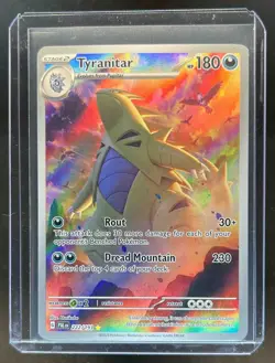 2023 Pokemon SV Paldea Evolved Tyranitar #222/193 - Image 1