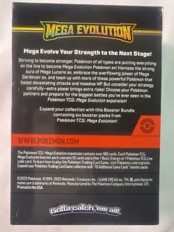 Pokemon TCG Mega Evolutions Booster Bundle (6 Booster Packs) New Factory Sealed - Image 4