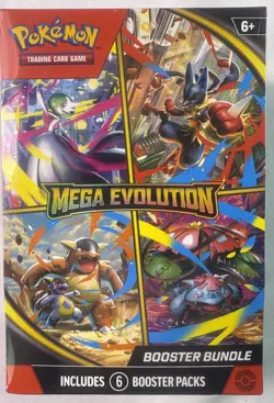 Pokemon TCG Mega Evolutions Booster Bundle (6 Booster Packs) New Factory Sealed - Image 5