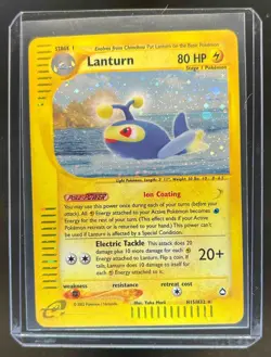 2003 Pokemon Aquapolis Lanturn Holo #H15/H32 - Image 1