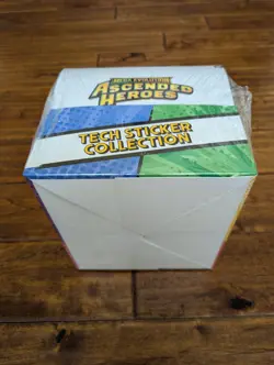 Pokemon TCG: Ascended Heroes Tech Sticker Collection Display Case Factory Sealed - Image 2