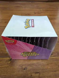 Pokemon TCG: Ascended Heroes Tech Sticker Collection Display Case Factory Sealed - Image 3