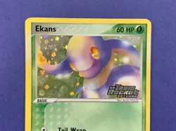 Ekans - 55/109 - Pokemon Ex Team Rocket Returns STAMPED Holo Rare - Image 2