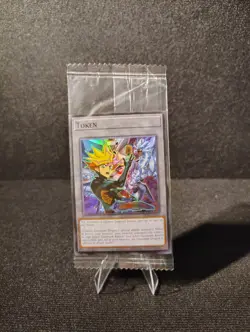 Playmaker & Cyberse Quantum Dragon TKN5-EN025 Yugioh Token Promo Card SEALED - Image 1