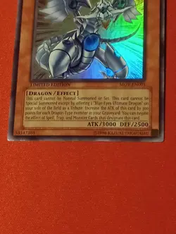 Yu-Gi-Oh! - Blue-Eyes Shining Dragon - Super Rare / Holo - MOV-EN001 Mint NM - Image 2
