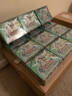 YuGiOh Legendary Duelists Synchro Storm 1st Edition BOOSTER BOX 12x Lot - Image 3