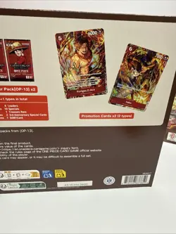 2026 One Piece 13 OP-13 Illustration Box IB-05 Vol.5 Trading Card SEALED Lot 3X - Image 4