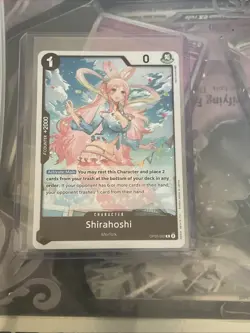 Shirahoshi OP05-082 Rare Foil Awakening of the New Era One Piece Mint NM - Image 1