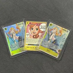 2 Nami ENGLISH EB03-053 HEROINES SR & 1 Nami EB03-060 - Near Mint - Image 1