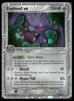 2006 Pokemon Exploud ex 92/100 Crystal Guardians Holo - Image 1