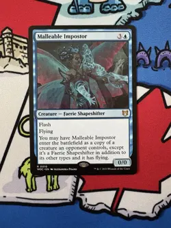 Malleable Impostor x1 Mtg Wilds of Eldraine Commander - Image 1