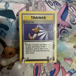 SCOOP UP 78/102 Non-Holo Rare Base Set Unlimited WOTC - Pokemon Card 1999 - Image 1