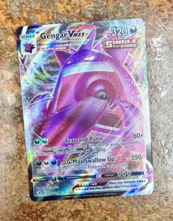 Pokemon TCG Gengar VMAX 157/264 Swsh08:Fusion Strike Holo Card Mint Condition - Image 1