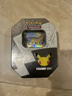 Pokemon TCG Celebrations Lance's Charizard Tin （with Cards) - Image 2