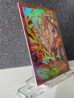 One Piece Anime Collectable Trading Card SSR Insert Card Kaido Crew King - Image 4