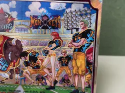 One Piece Anime Trading Card Comic Book Cover Design Card Luff # 3 Football - Image 3