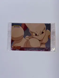 Pokemon Card Super Psychic Mewtwo Strikes Back Foil Promo Topps SEALED Vintage - Image 1