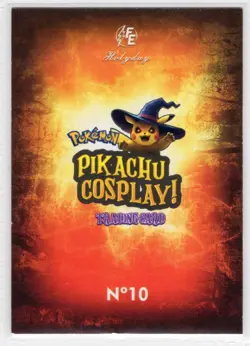 POKEMON PIKACHU COSPLAY! * STAR WARS * NO. 10 * BOX HIT- TEXTURED CARD - Image 2