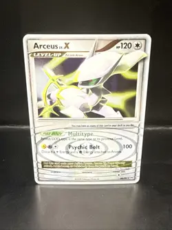 Pokemon Card - Arceus EX - 96/99 - Platinum Holo Foil - Image 1
