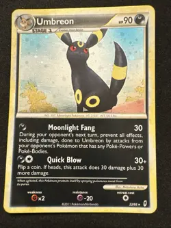 Call of Legends Umbreon Holo Card 22/95 Legends Series - Image 1